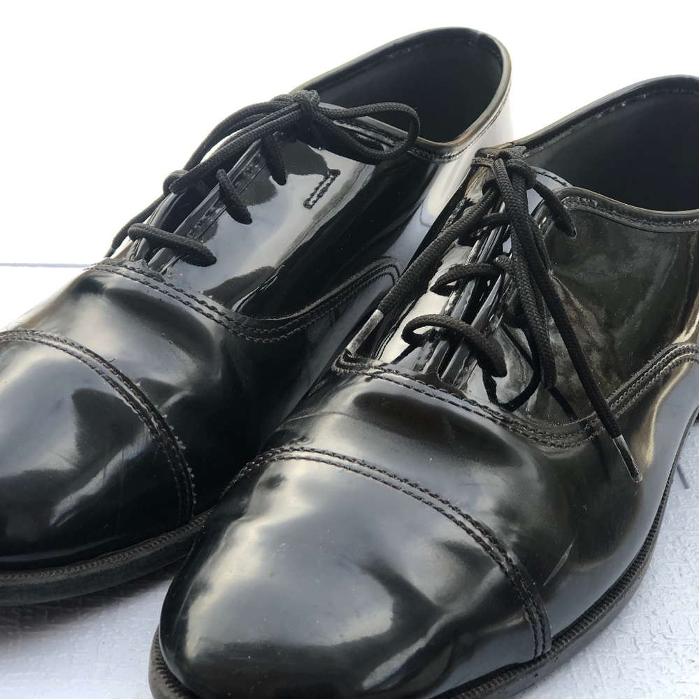 Gateway Formal Footwear Mens Black Dress Shoes S12